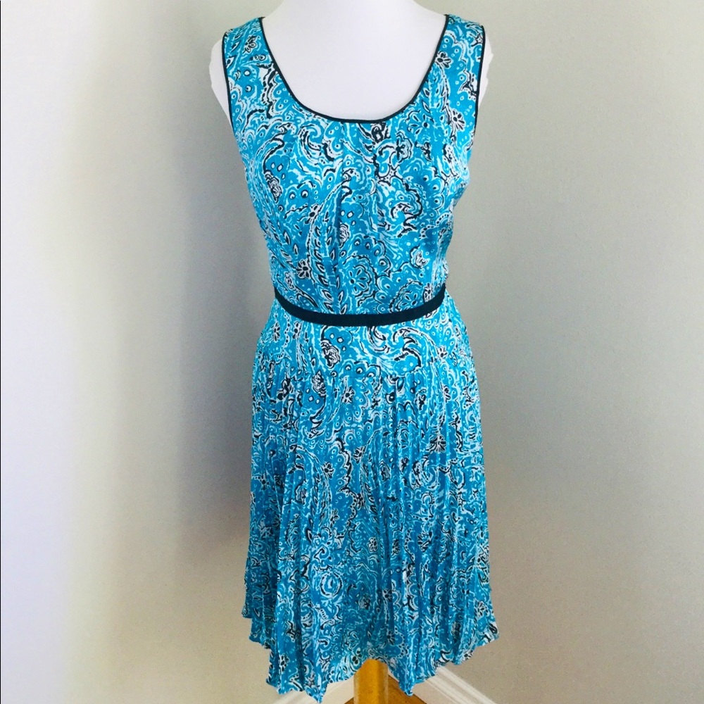 Paisley Blue Dress